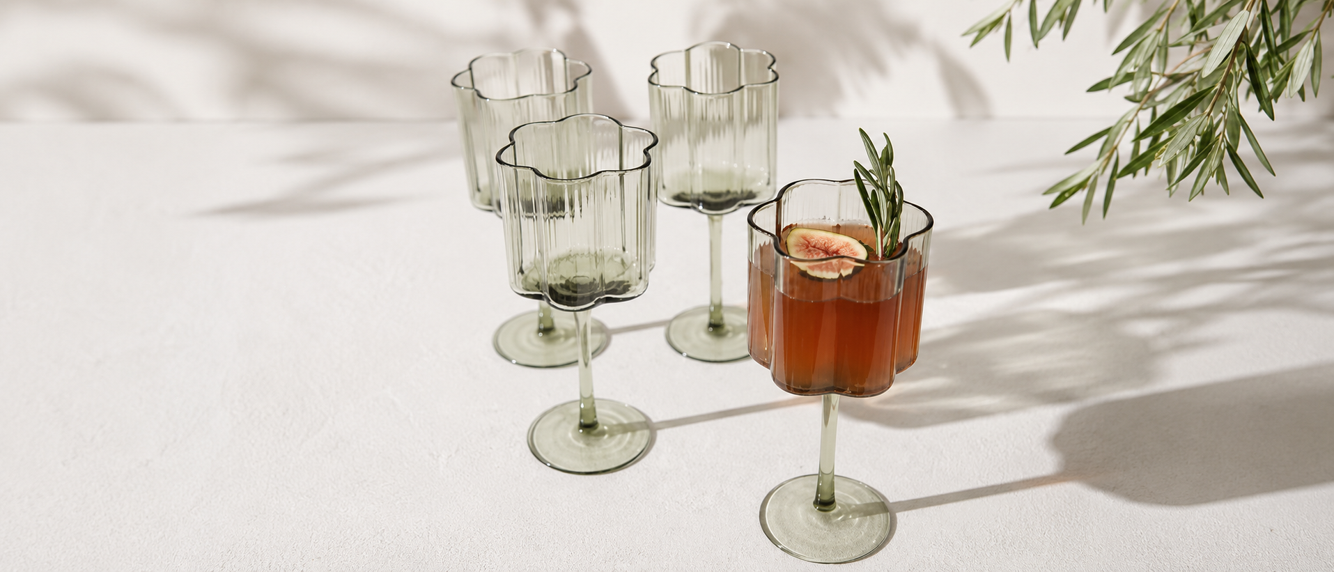 Wine glassware for everyday pours and shared occasions