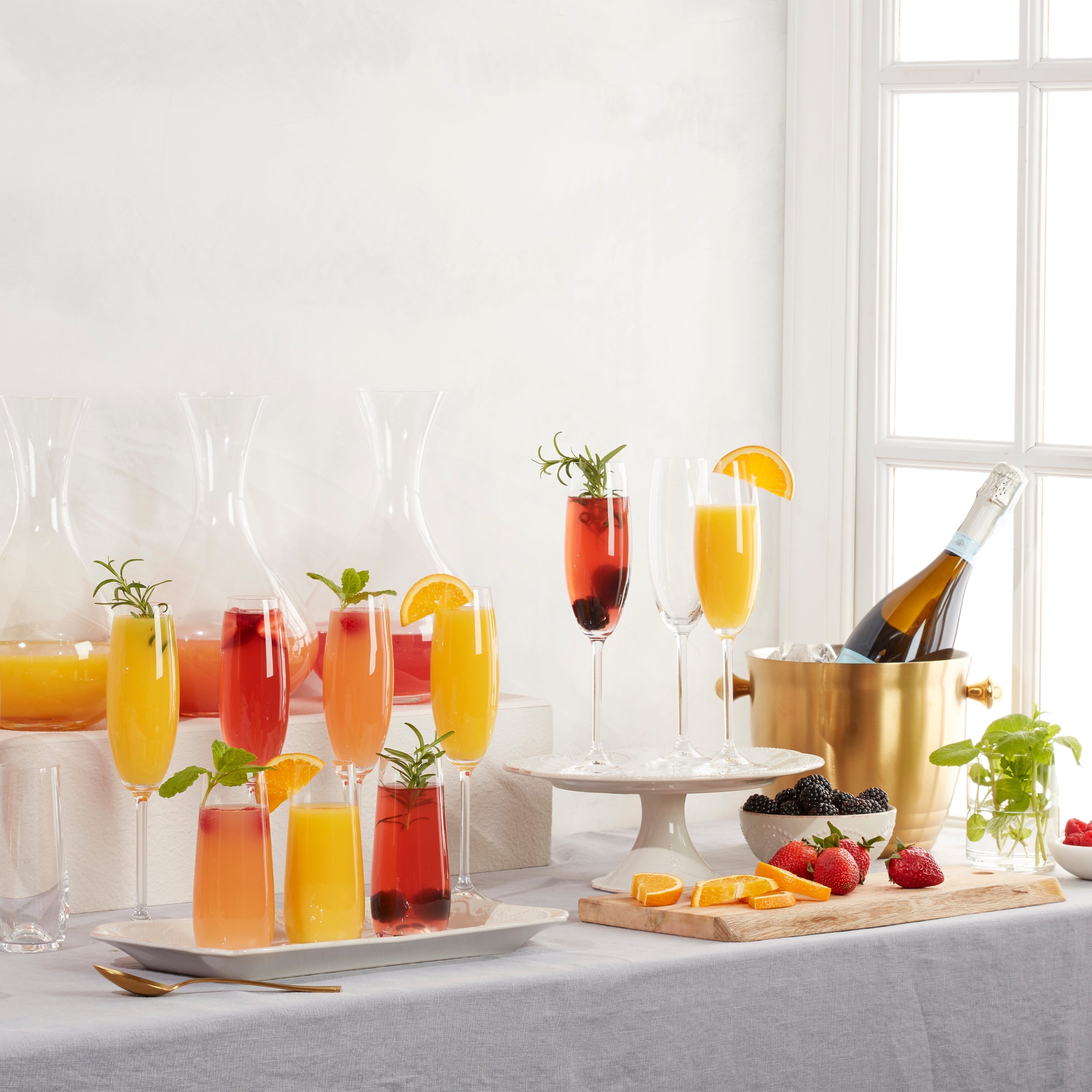 Stemless Champagne Flutes - Set of 6 - Image 5