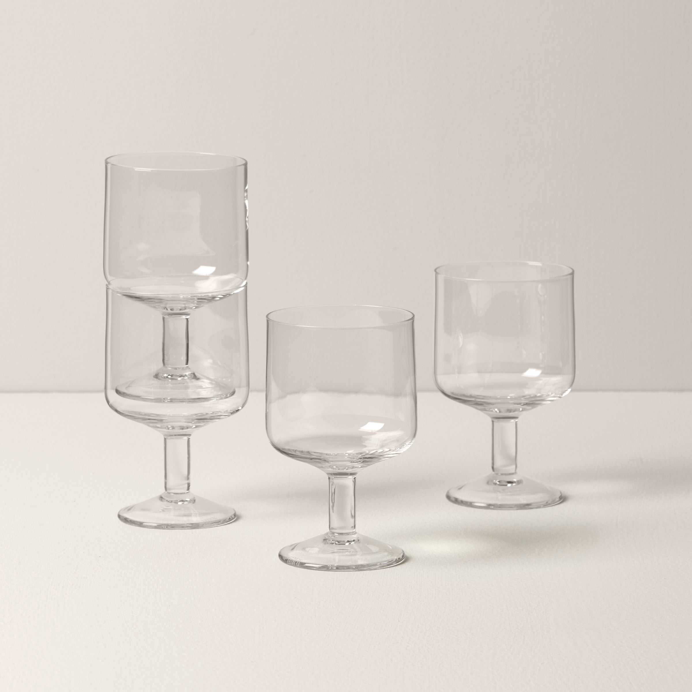 Stackable Wine Glasses - Set of 4