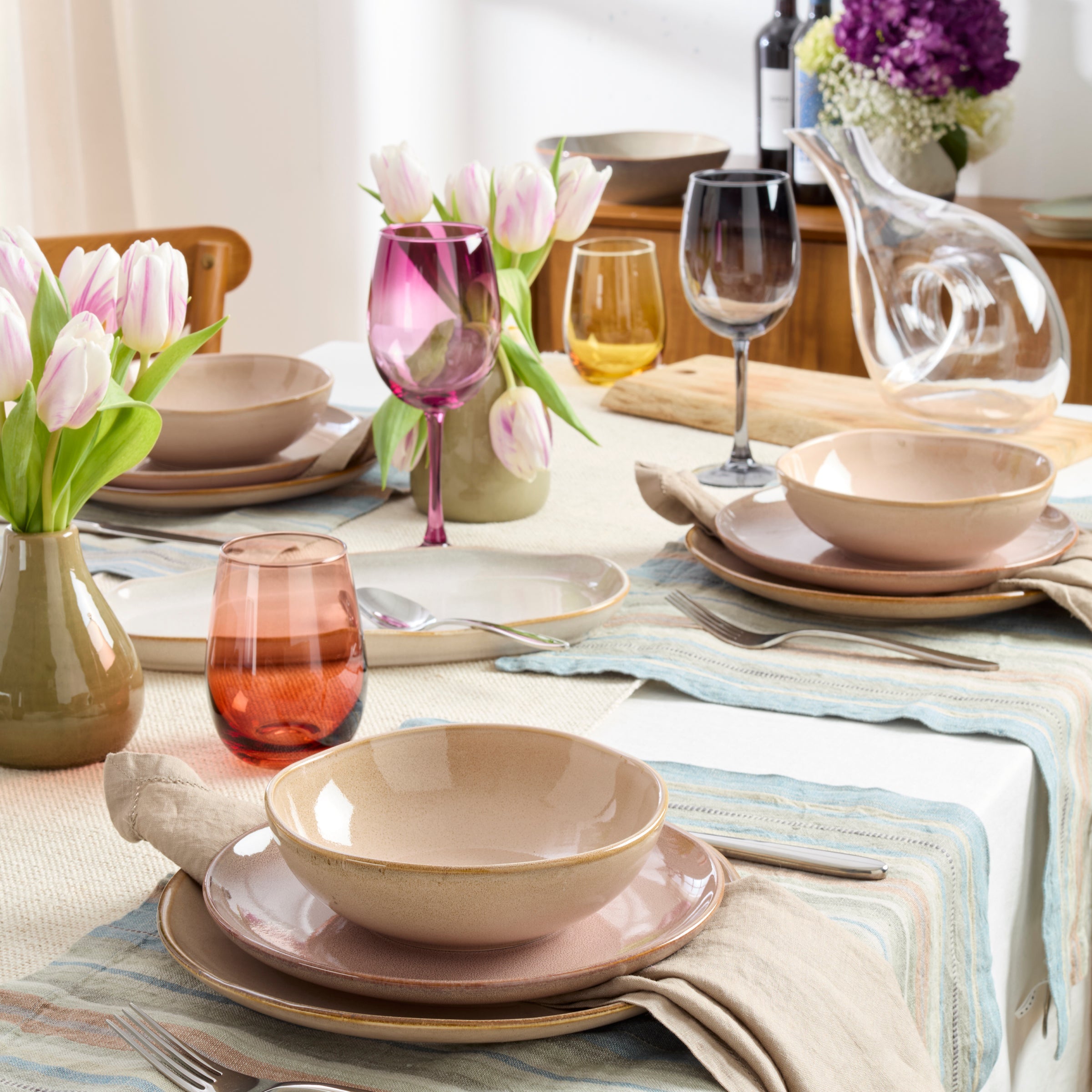 Ombre All-Purpose Wine Glasses - Set of 4 - Image 3