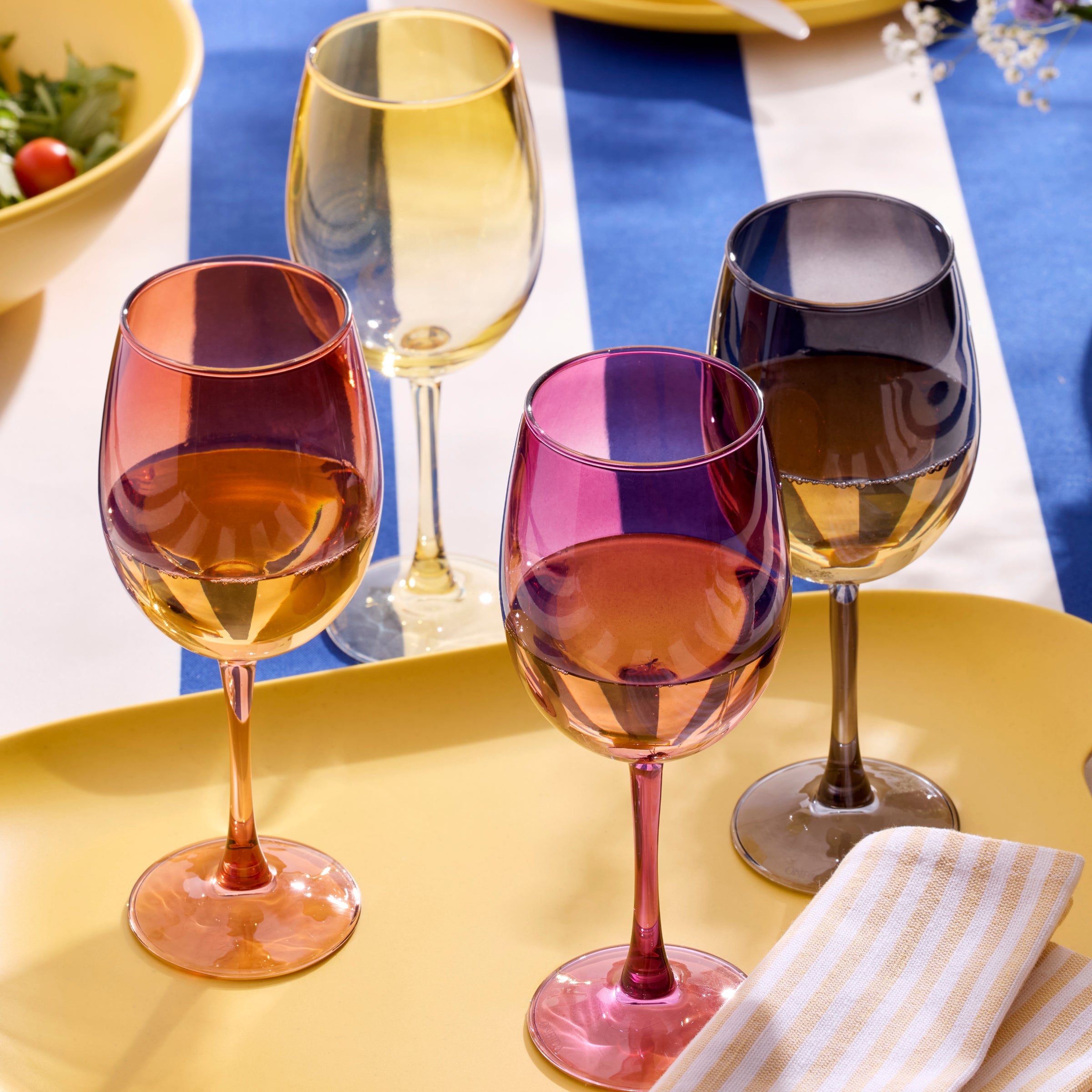 Ombre All-Purpose Wine Glasses - Set of 4 - Image 5