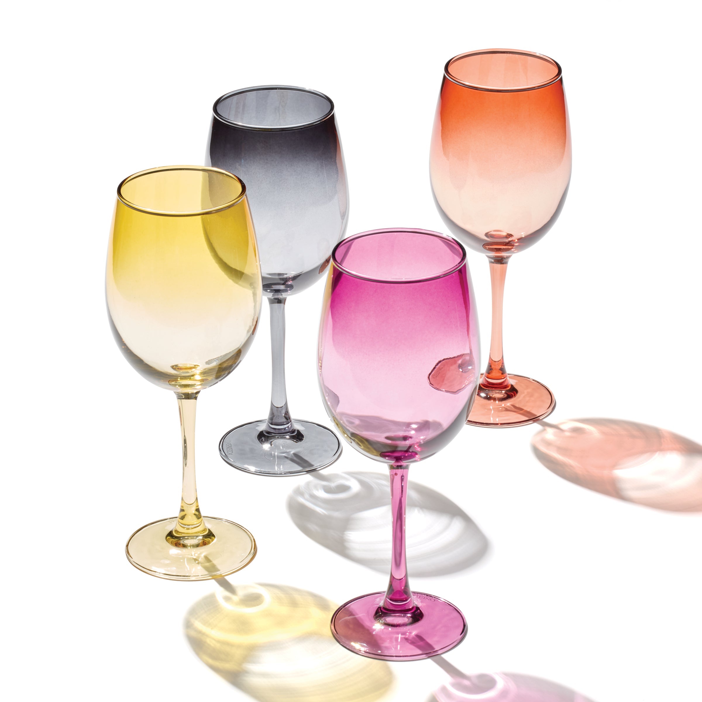 Ombre All-Purpose Wine Glasses - Set of 4 - Image 6