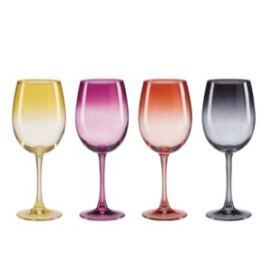 Ombre All-Purpose Wine Glasses - Set of 4
