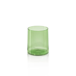 Fern Green Glass Pitcher and Drinkware Collection