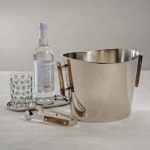Large Wine Cooler Ice Bucket with Horn Handles