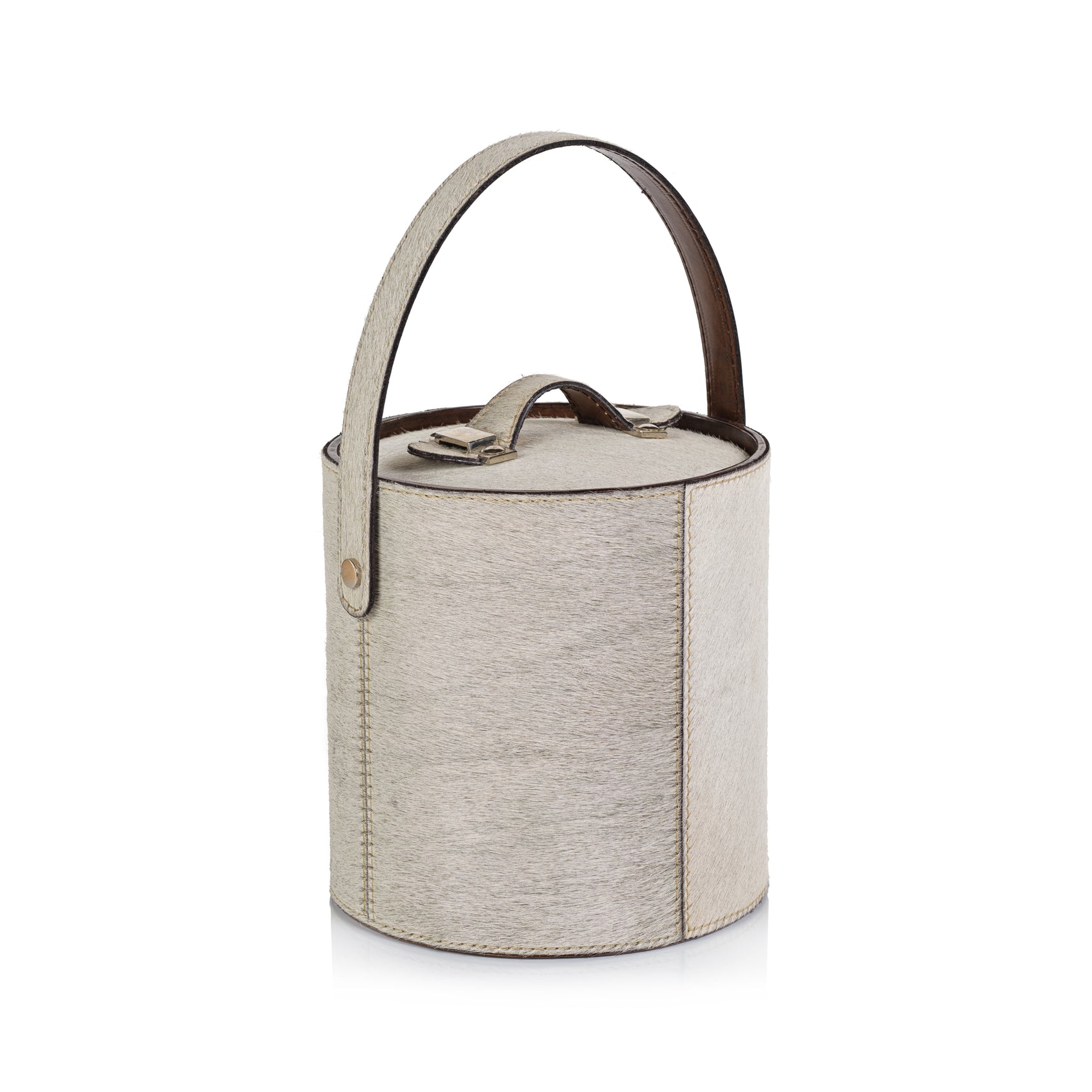 Hair-On-Hide Insulated Ice Bucket - Image 2