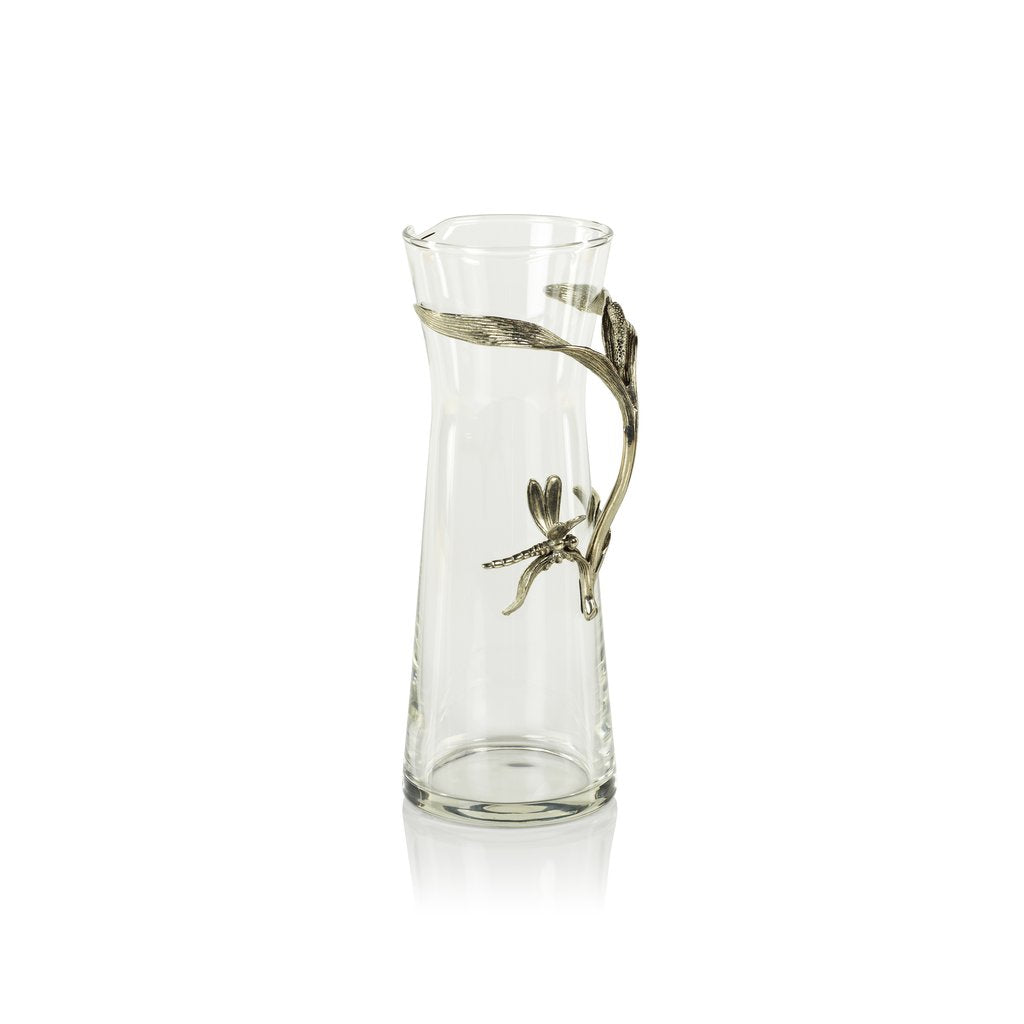 Dragonfly Accent Glass Pitcher - Image 2