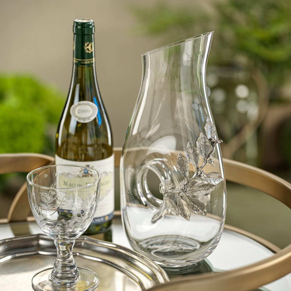 Lemon Accent Glass Pitcher - Image 4
