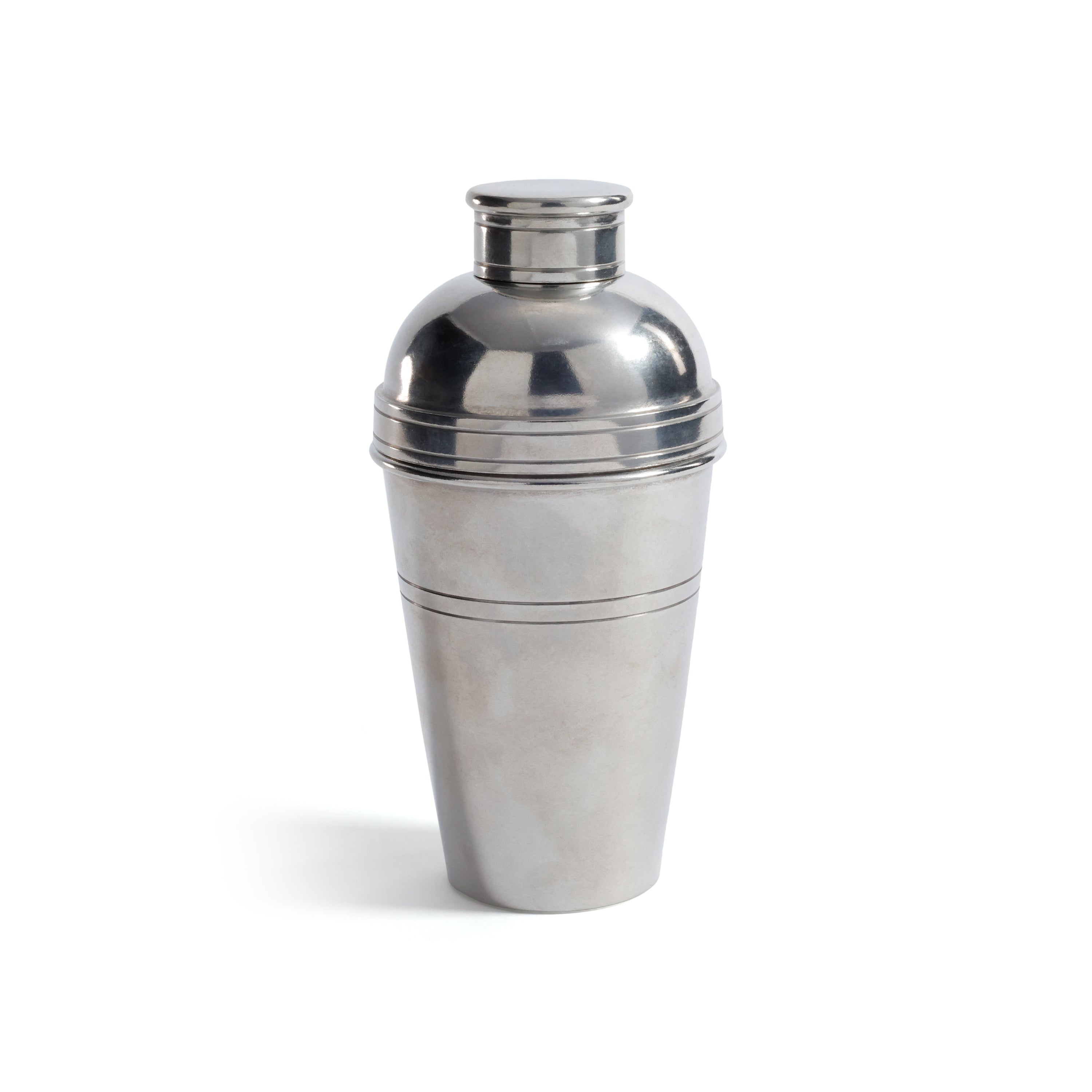 Polished Pewter Cocktail Shaker